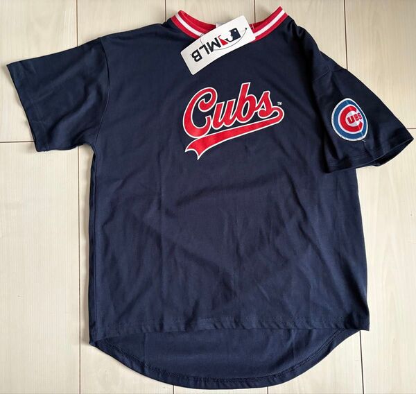 ラスト1点 新品 150cm MLB カブス 半袖Tシャツ ネイビー