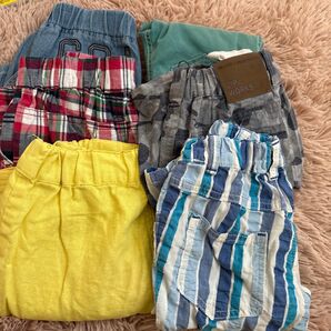 サイズ110 パンツ 男の子 半ズボンセット