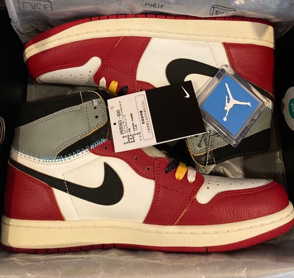 UNION × Nike Air Jordan 1 Retro High OG "Chicago/Shadow" 28cm