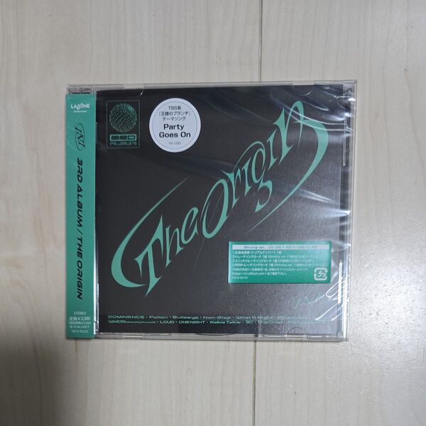 Winning ver. (初回プレス) 応募抽選券シリアル1枚 トレカ ユニットトレカ封入 INI CD/THE ORIGIN