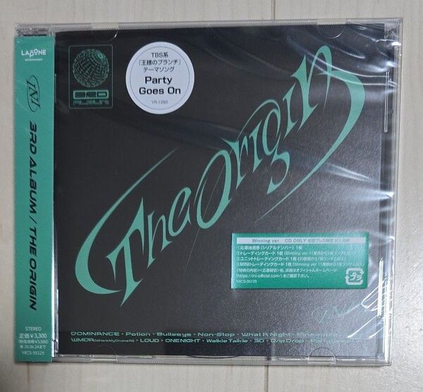 Winning ver. (初回プレス) 応募抽選券シリアル1枚 トレカ ユニットトレカ封入 INI CD/THE ORIGIN