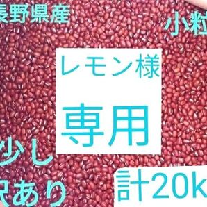 レモン様専用出品 小豆10kg 大豆10kg 合計20kg