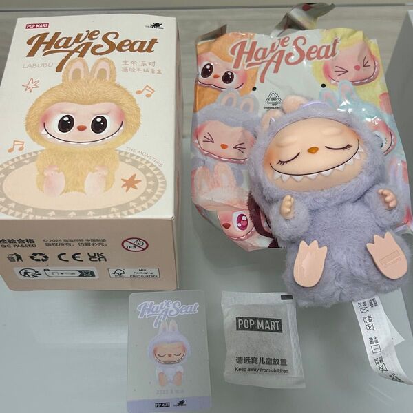 POPMART labubu ラブブ Have a seat ハブアシート ZIZI ジジ 未使用品 正規品