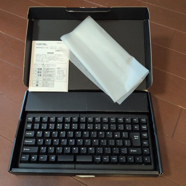 廃盤 MISTEL BAROCCO MD770 RGB 静音赤軸 日本語配列
