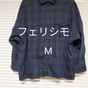 .fr チェックシャツ レーヨン混