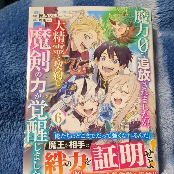 魔力0で追放されましたが、大精霊と契約し魔剣の力が覚醒しました 6 (グラストCOMICS は1-6) 匣乃シュリ/作画