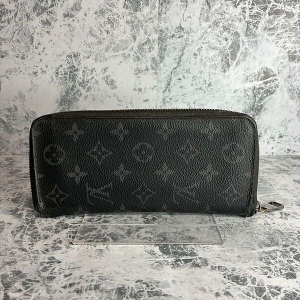 LOUIS VUITTON ルイヴィトン 長財布 エクリプス ジッピーウォレット ラウンドファスナー