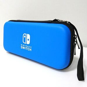 Nintendo Switch ケース 青色 軽量・耐衝撃・大容量 新品未使用