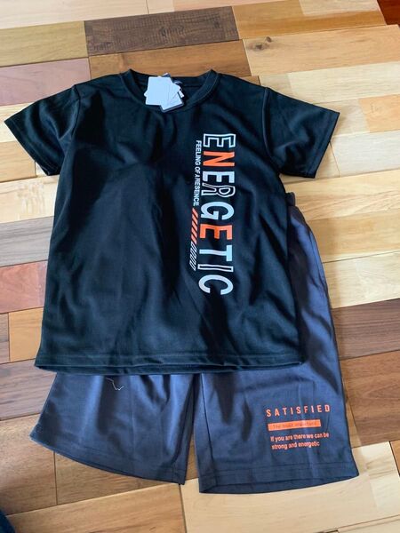 Tシャツ ハーフパンツ セットアップ 半袖Tシャツ ドライ