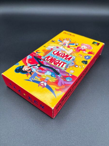 SFC スーパーファミコン カコマナイト 箱説明書ハガキ付き