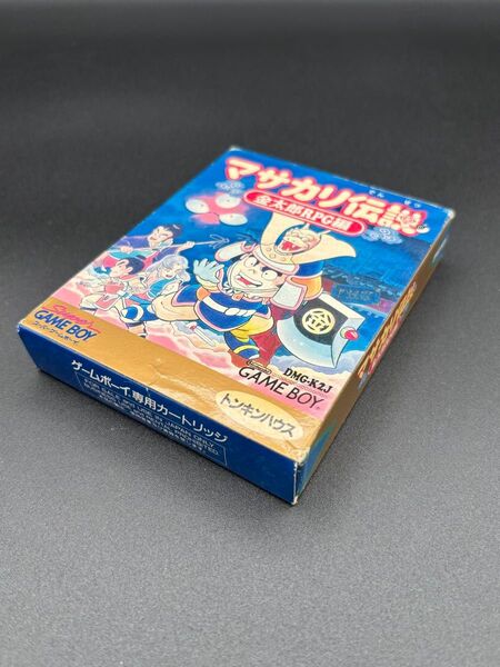 【箱説明書付きレア】GB ゲームボーイ マサカリ伝説 金太郎RPG編
