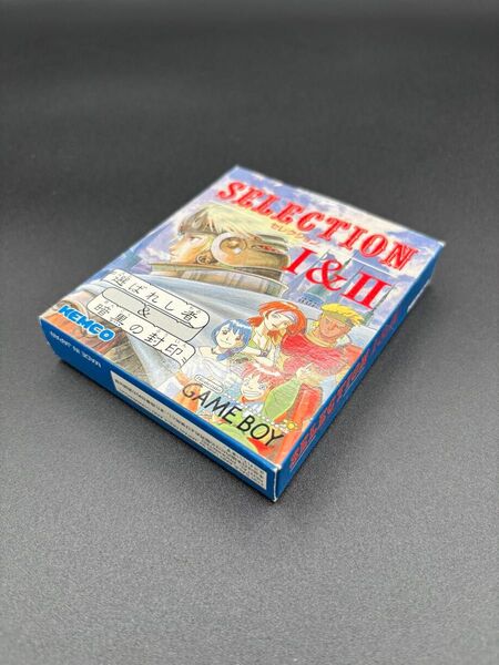 GB ゲームボーイ セレクション1&2 箱説明書ハガキのみ(ソフト無し)