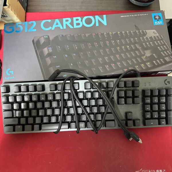 Logicool G512 Carbon メカニカルキーボードです。