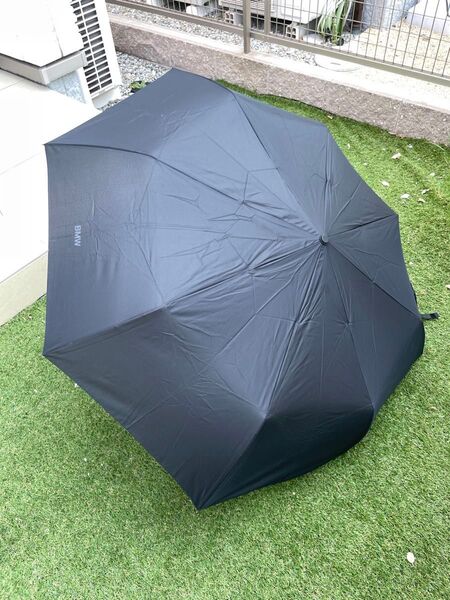 BMW 傘 アンブレラ ノベルティ 非売品 雨傘 ワンタッチ ジャンプ式 レア 折りたたみ傘 男女兼用