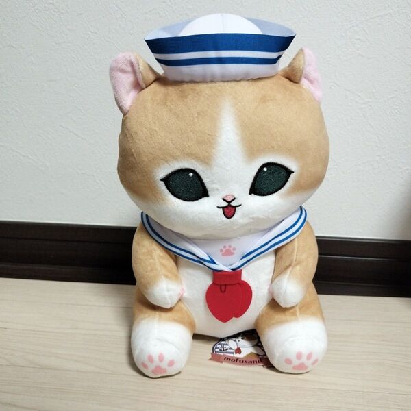 mofusand セーラーにゃんBIGぬいぐるみ ① モフサンド