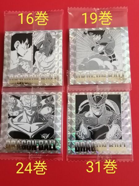 ドラゴンボール 40周年記念 オリジナルイラストレーションシール16巻