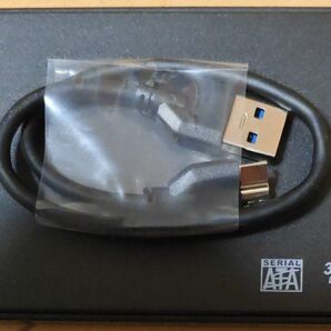 T22-USB3.0 ハードディスクケース ブラック 未使用