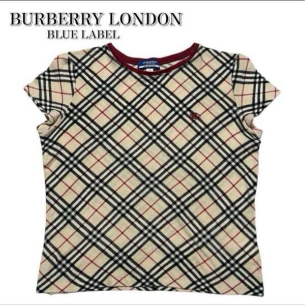 BURBERRY バーバリーロンドン 半袖カットソー ノバチェック