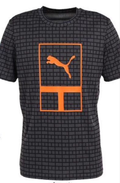 ★送料無料★プーマ★PUMA★メンズ★Lサイズ★テニスウェア★TENNIS★GRAPHIC★Tシャツ★523057半袖★速乾★吸汗