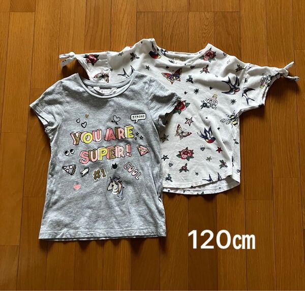 120㎝ ZARA・H&M 半袖 Tシャツ