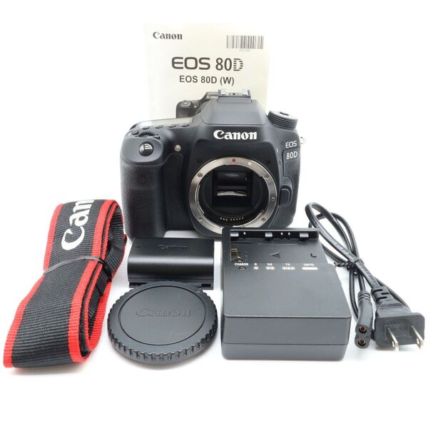 ショット数59!■ほぼ新品■ CANON EOS 80D ボディ