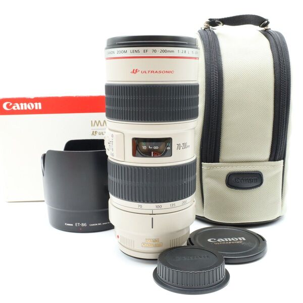 元箱付き■ほぼ新品■ CANON 70-200mm F2.8L IS USM