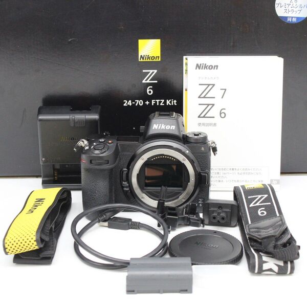 ショット数19352!元箱付き■ほぼ新品■ Nikon Z6 ボディ ブラック