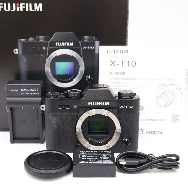 元箱付き!■極上品■ FUJIFILM X-T10 ボディ ブラック