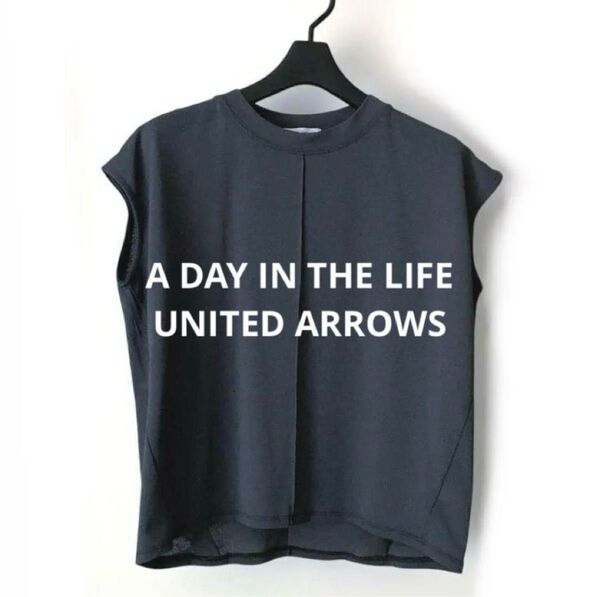 A DAY IN THE LIFE アデイインザライフ アローズ ニットソー フレンチスリーブカットソー