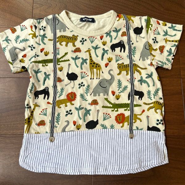 クレードスコープ/kladskapアニマルTシャツ120cm