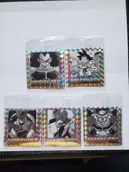 ドラゴンボール40周年シールウエハース5枚セット!
