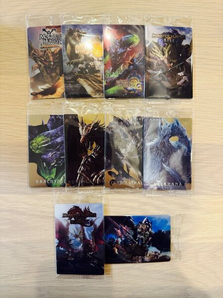 モンスターハンター 20th ANNIVERSARY カードウエハース 10枚まとめ売り