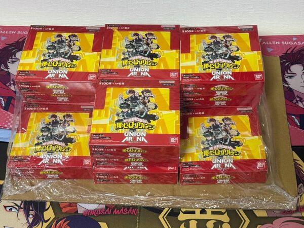 値下げ 新品 未開封 ユニオンアリーナ 14box 定価割れ価格 僕のヒーローアカデミア 1弾 UNION ARENA Vol