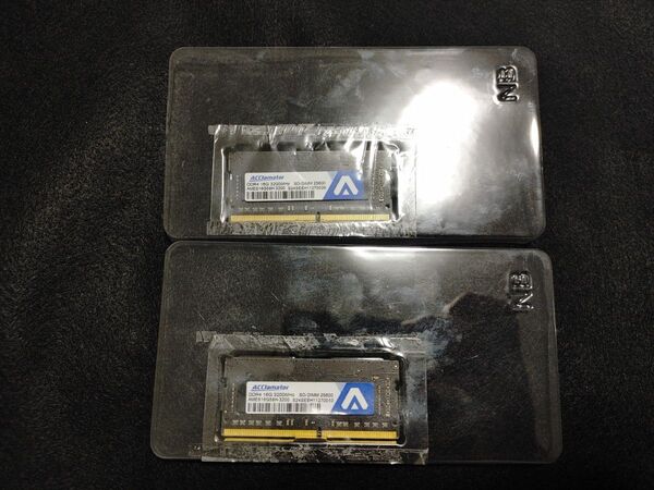 DDR4-3200 ノートPC用メモリ 32GB(16+16GB) ACClamatar