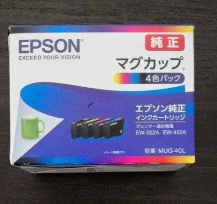 EPSON純正 MUG-4CL マグカップ 1セット