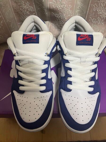 Nike SB Dunk Low "Los Angeles Dodgers/Deep Royal Blue"ナイキSB ダンクロー