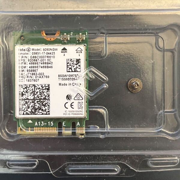 Intel 9260NGW 無線LANカード