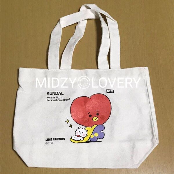《TATA》 KUNDAL クンダル トート BT21 RJ TATA ラインフレンズ エコバッグ