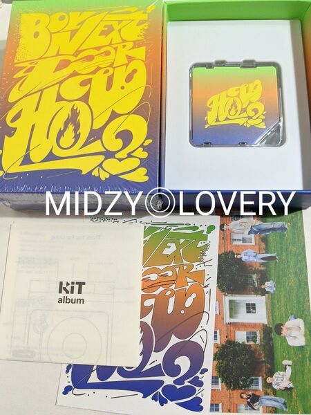 HOW ? キノアルバム BOYNEXTDOOR ボネクド ボイネク KIT ALBUM キット アルバム ランダムトレカ無し