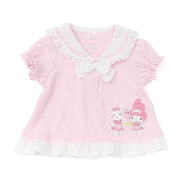 coeur a coeur (クーラクール ) マイメロディープルオーバー 半袖Tシャツ 女の子 子供服 キッズ