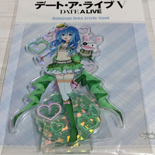 デート・ア・ライブ ゲーマーズ ホログラムデカアクリルスタンド 四糸乃 12周年アイドル ver. 新品未開封