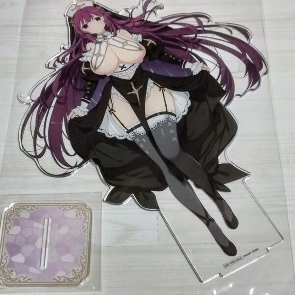 閃乱カグラ 爆乳ハイパーWEBくじ 7パイ目 ラストWIN賞 特大アクリルスタンド 紫 新品未開封