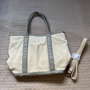 スタディオクリップ トートバッグ ショルダーストラップ付き