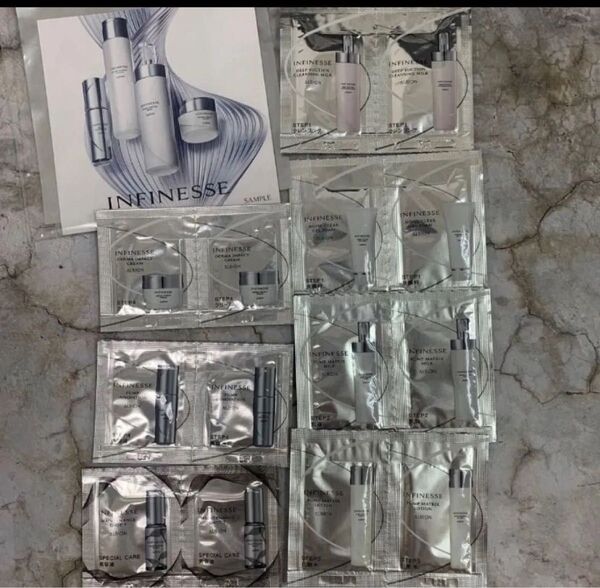 新発売 14点 アルビオン アンフィネス クレンジング 洗顔 乳液 化粧水 美容液 クリーム トライアルスキンケアセット