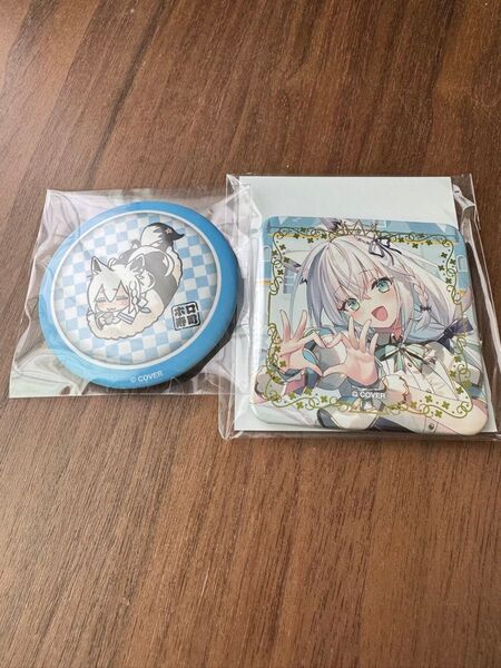 白上フブキ 夏の推し活フブちゃんフェア!! ホロ寿司 缶バッジ