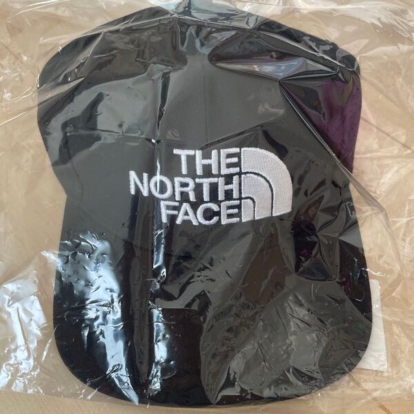 極美品 THE NORTH FACE ノースフェイス ロゴキャップ 帽子 ユニセックス 男女兼用 ブラック 刺繍