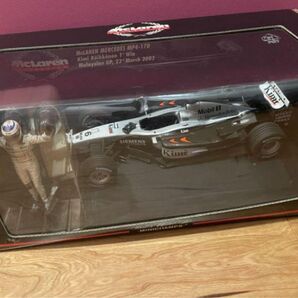 ミニチャンプス 1/18 マクラーレン メルセデス MP4-17D ライコネン F1 初優勝