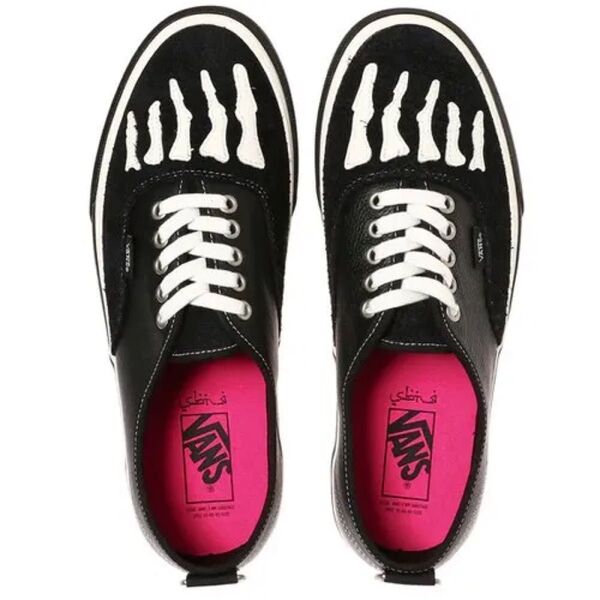 【新品未使用/27cm】MARK SBTG × VANS AUTHENTIC バンズ オーセンティック スニーカー コラボ レザー