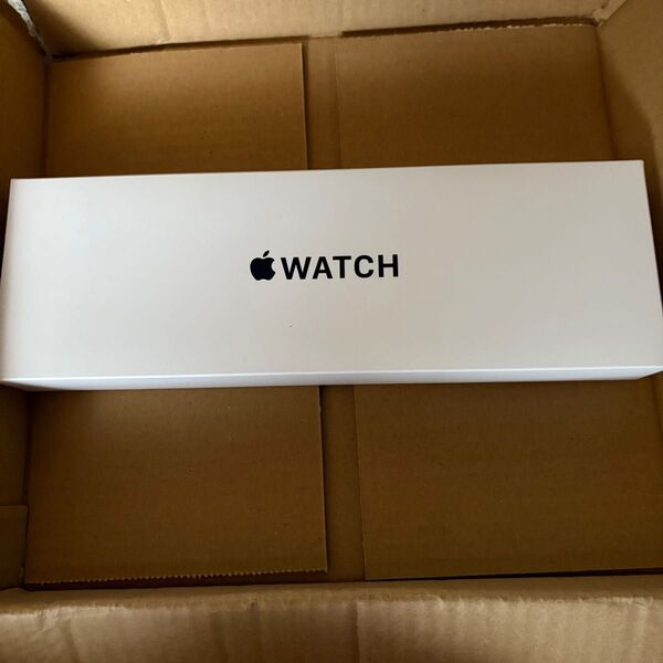 【新品未開封】Apple Watch SE第2世代 44mm GPS ミッドナイト、スポーツバンド