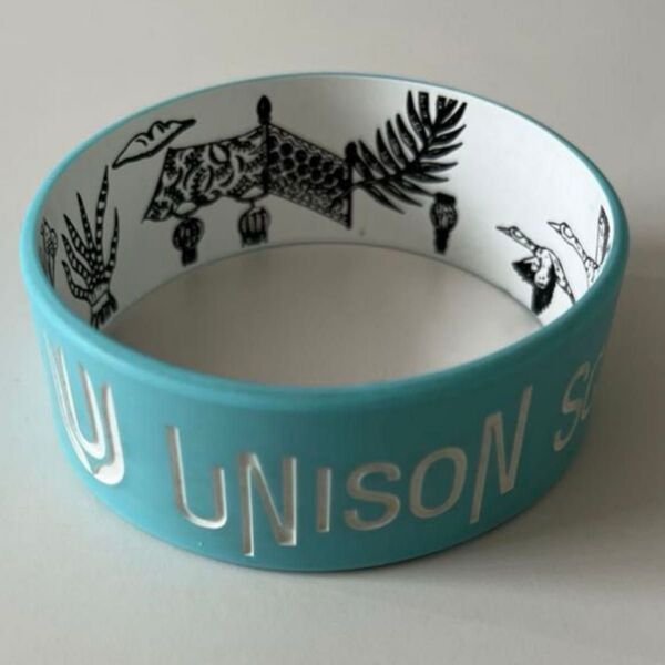 UNISON SQUARE GARDEN ラバーバンド 水色